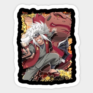 JIRAIYA MERCH VTG Sticker